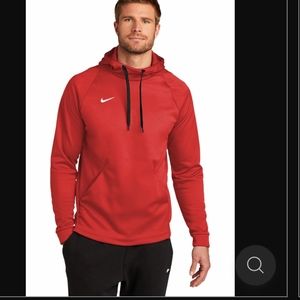 Nike Men's Therma-FIT Pullover Fleece Hoodie cowl neck
